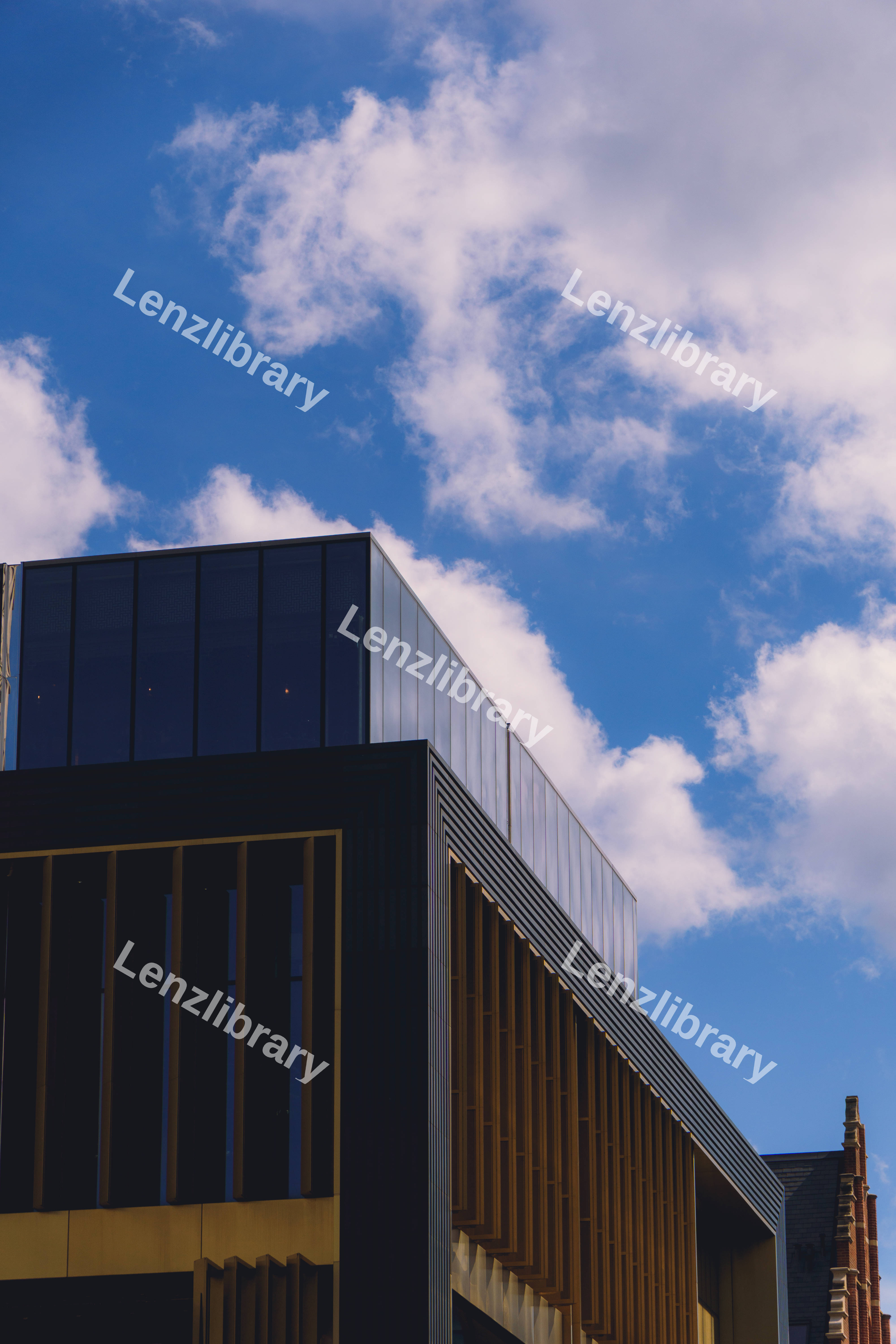 Clouds Accompany Building
